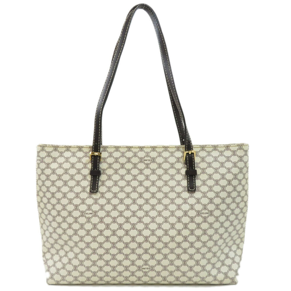 Celine Leather Tote Macadam Bag